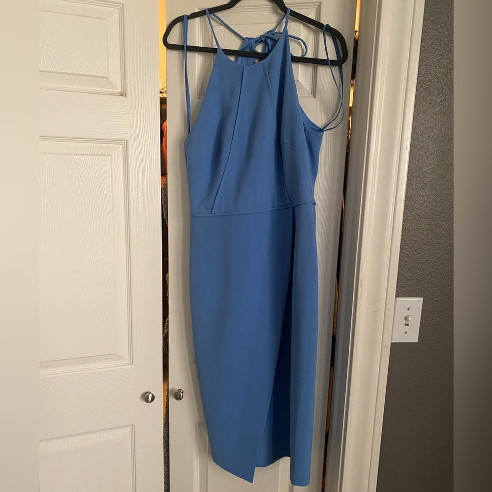 Gianni Bini Halter Neck Midi Dress